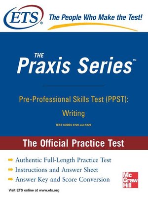 Pre-Professional Skills Test (PPST) - ebook